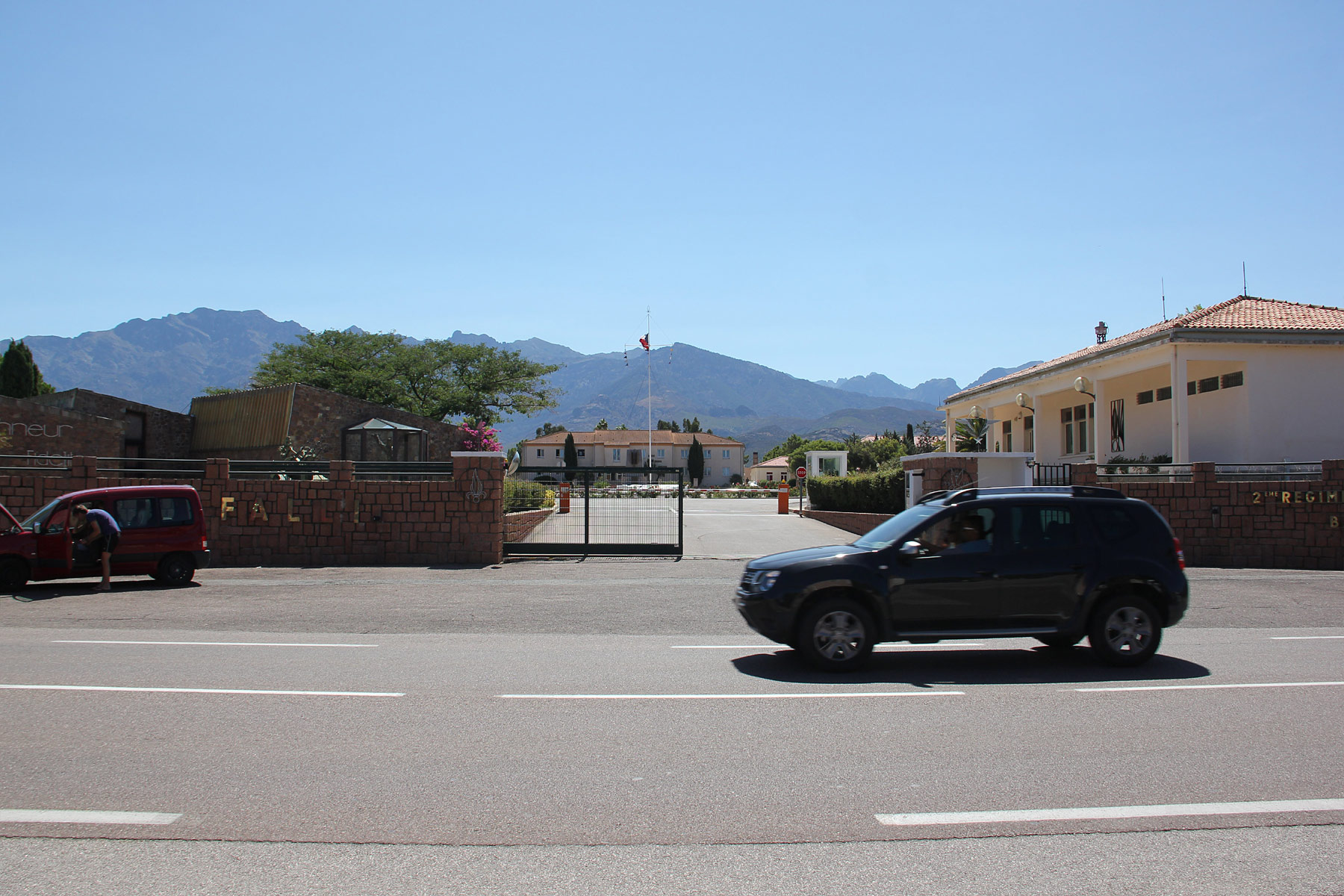 Camp Raffalli (2e Régiment étranger de parachutistes, 2e REP), Calvi